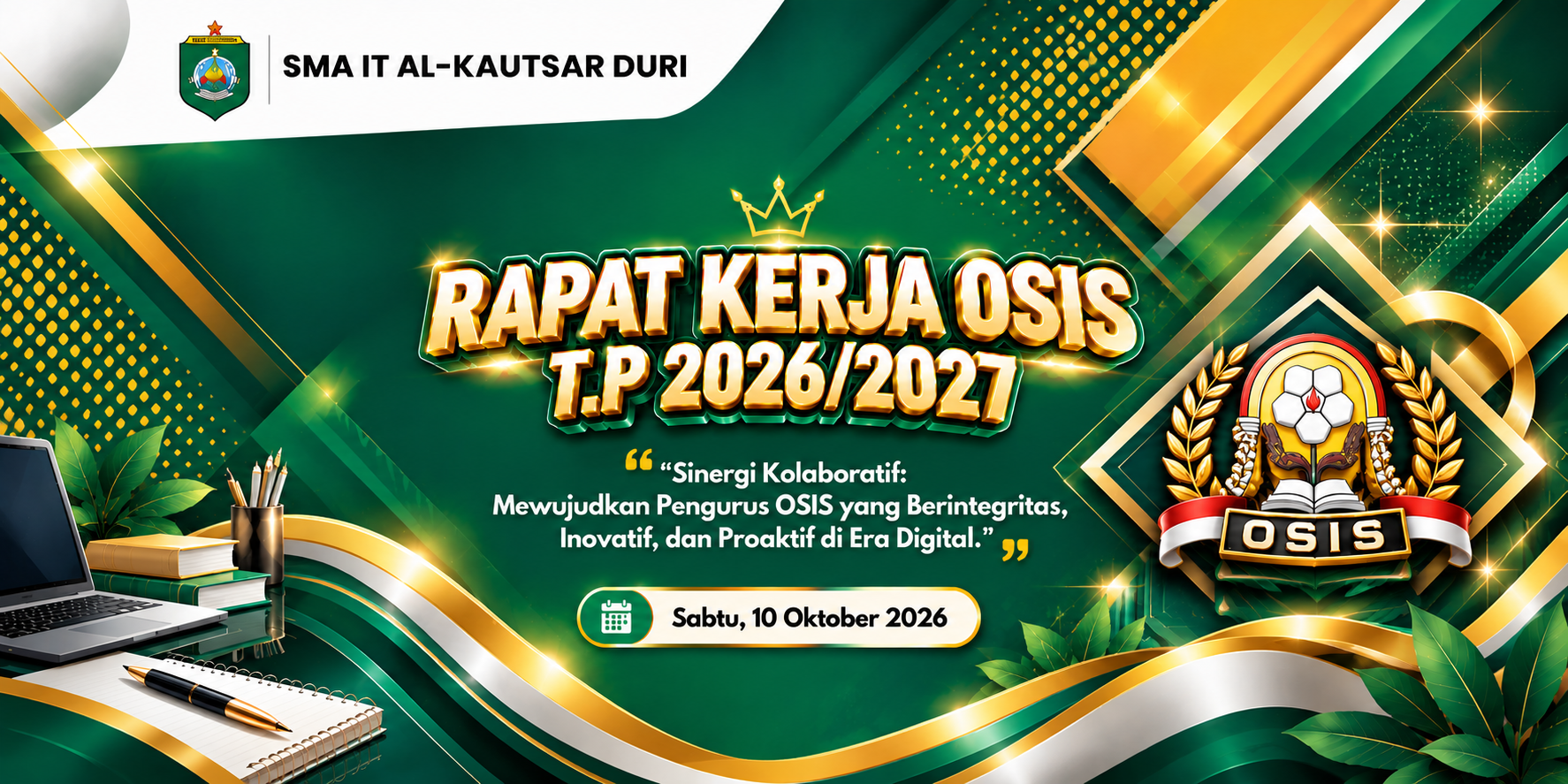 Rapat Kerja OSIS SMA IT Al-Kautsar Duri T.P 2026/2027 Rapat Kerja OSIS SMA IT Al-Kautsar Duri T.P 2026/2027